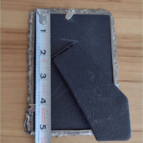 Vintage Barron Pewrr Kitten Cats Sitting Picture Frame 3.5" X 5" Photo - Picture 6 of 7